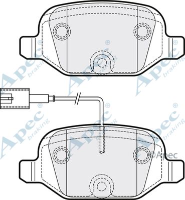 APEC BRAKING Jarrupala, levyjarru PAD1819